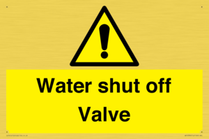 Water shut off Valve